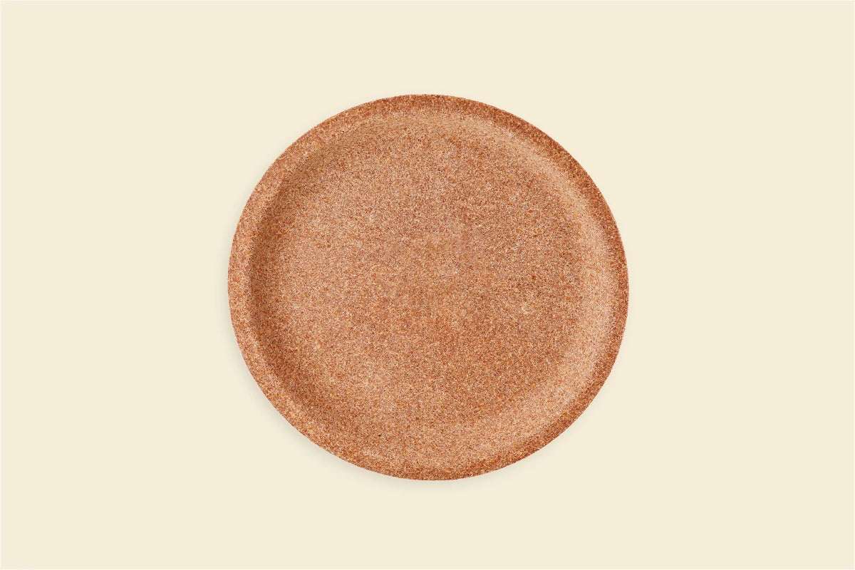 Teller essbar, kompostierbar (rund, Ø 24 cm ) (10er Packung)