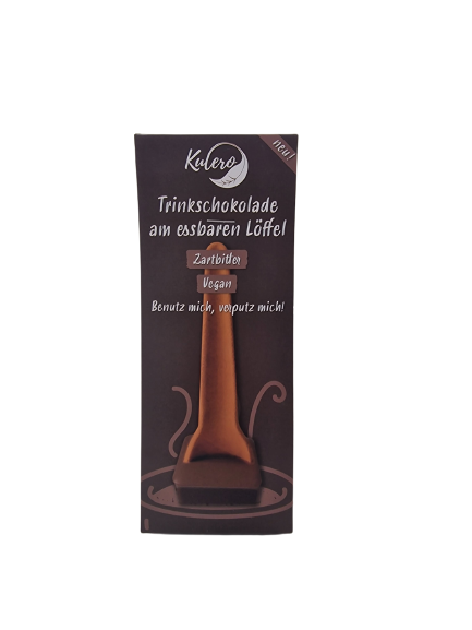 Trinkschokolade am Esslöffel, Zartbitter, vegan, 37 g, Kulero Dreamteam (1er Packung)