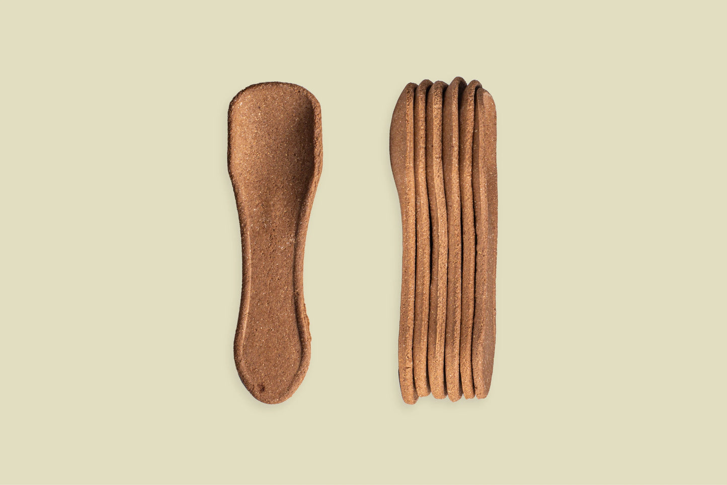 Essbarer Eislöffel, 9 cm, Kakao (500er Box)