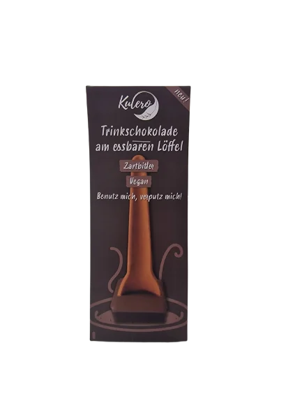Trinkschokolade am Esslöffel, Zartbitter, vegan, 37 g, Kulero Dreamteam (1er Packung)